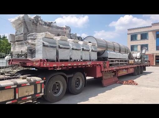 脫油花（huā）生生產（chǎn）線設備發貨